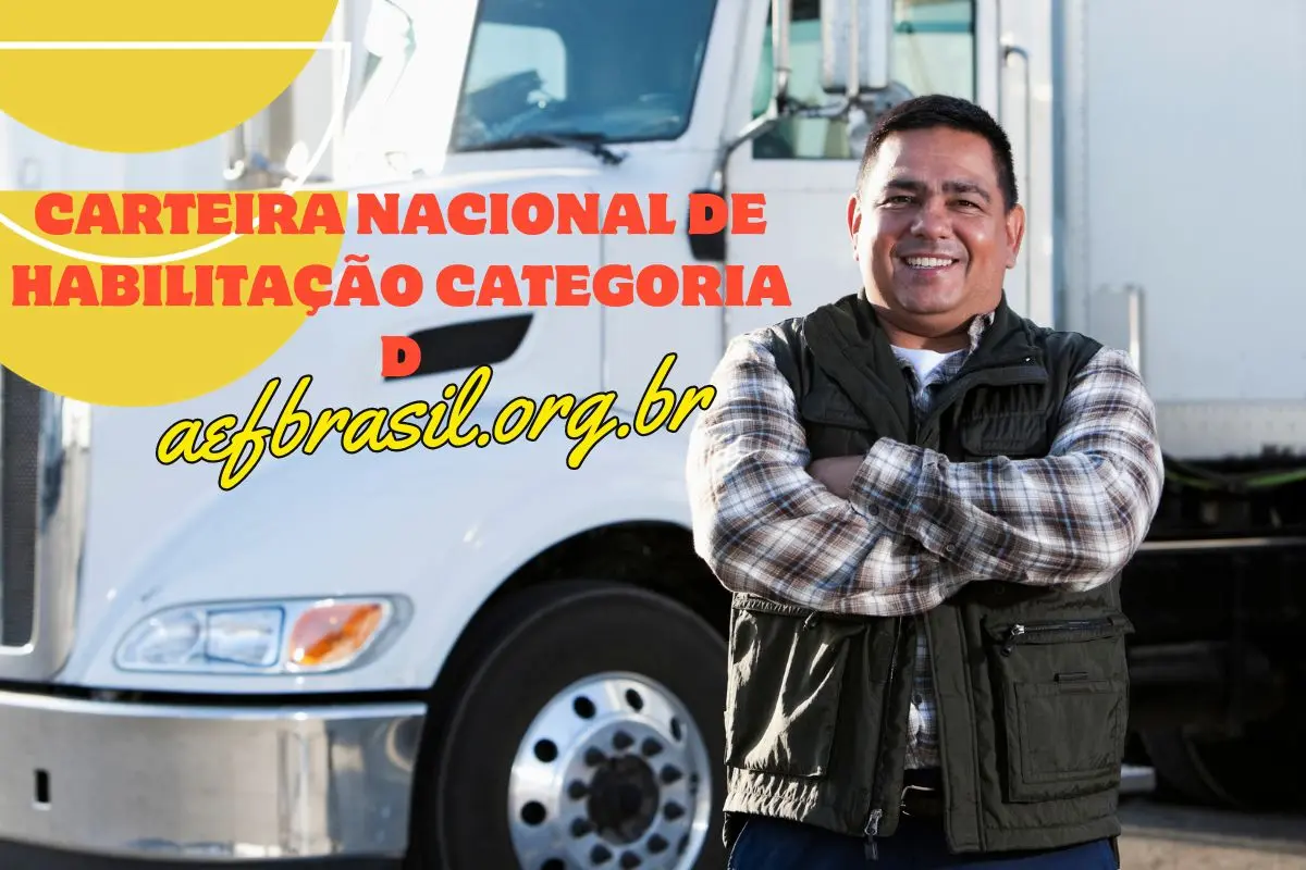 Carteira Nacional de Habilitação Categoria D